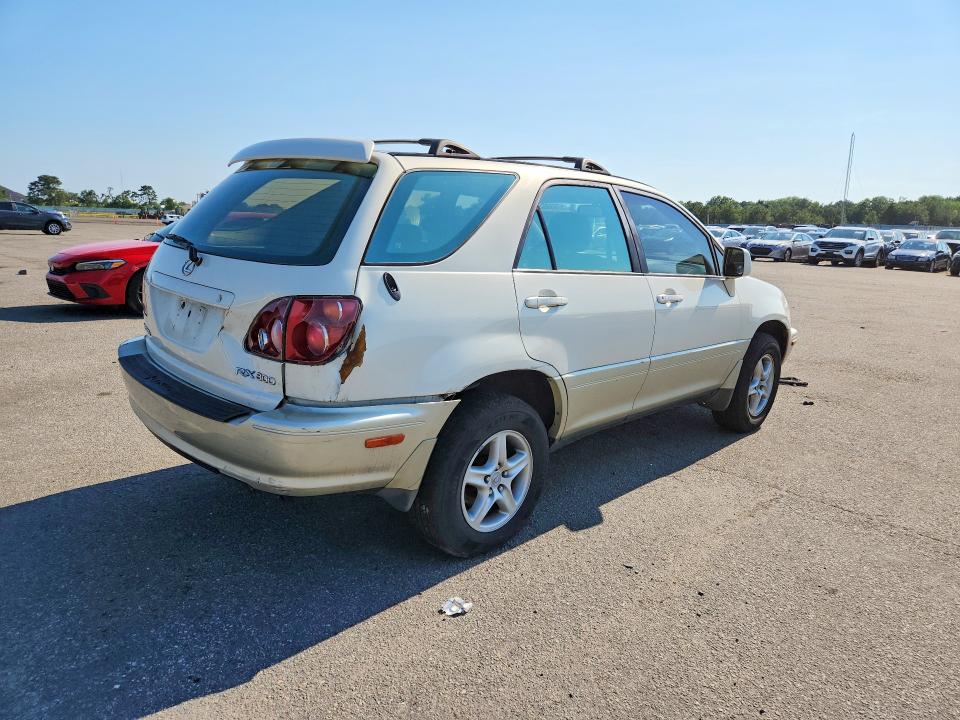 1999 Lexus Rx 300 VIN JT6HF10U0X0094876 COPART salvage auction — REAR END, Ny - Mv-907A Salvage Certificate, sold $300 on 2026-07-20 (photo 3)