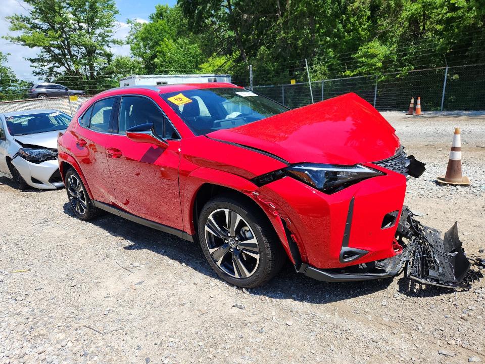 2025 Lexus VIN JTHUCJDH1S2008726 COPART salvage auction — FRONT END, Oh - Cert Of Title-Salvage, sold $90 on 2026-07-22 (photo 4)