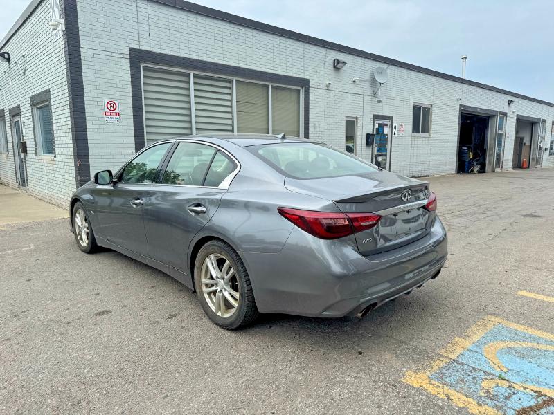 2018 Infiniti Q50 VIN JN1EV7AR6JM611757 COPART salvage auction — MECHANICAL, On - Permit No Brand - Unfit (P), sold $3,550 on 2026-07-16 (photo 3)