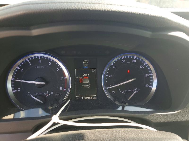 2014 Toyota Highlander VIN 5TDKKRFH6ES030368 COPART salvage auction — FRONT END, Tx - Salvage Vehicle Title, sold $7,400 on 2026-07-07 (photo 9)