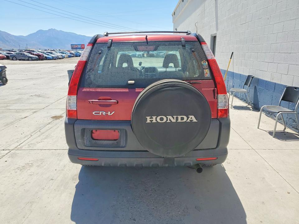 2005 Honda Cr-v VIN JHLRD685X5C019839 COPART salvage auction — FRONT END, Ut - Salvage Certificate, sold $725 on 2026-07-06 (photo 6)