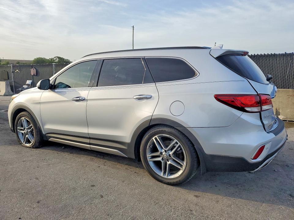 2017 Hyundai Santa fe VIN KM8SR4HF1HU209360 COPART salvage auction — REAR END, Fl - Cert Of Title Slvg Rebuildable, sold $3,250 on 2026-07-14 (photo 2)