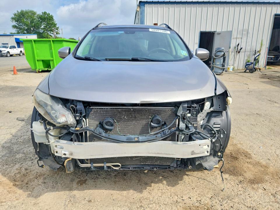 2011 Nissan Murano VIN JN8AZ1MU4BW067766 COPART salvage auction — FRONT END, LA - CERT OF TITLE-SALVAGE, sold $800 on 2026-07-23 (photo 5)