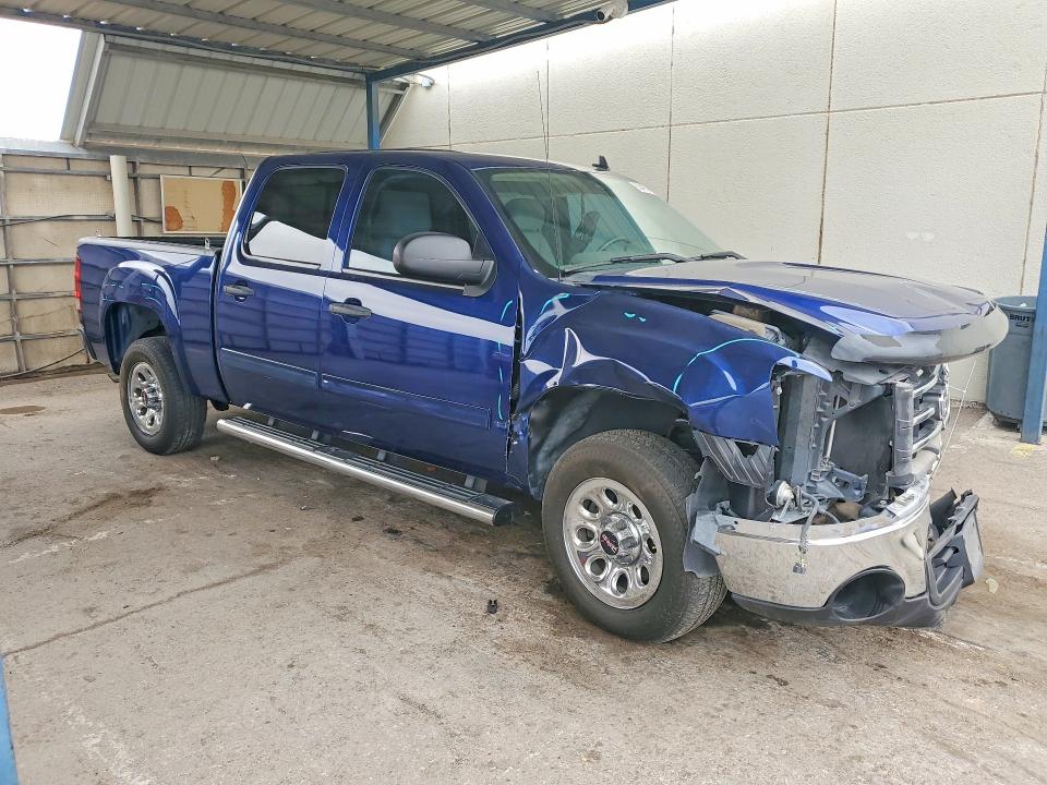 2013 Gmc SIERRA VIN 3GTP1VEAXDG155134 COPART salvage auction — FRONT END, Tx - Salvage Vehicle Title, sold $2,350 on 2026-08-21 (photo 4)