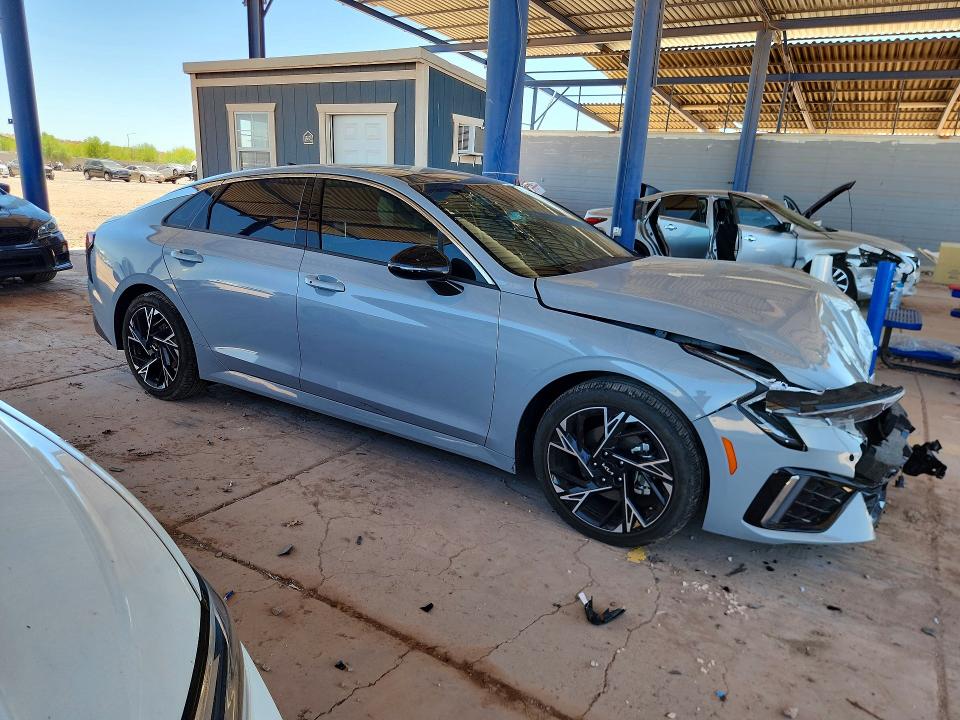 2025 Kia K5 VIN KNAG64J72S5326983 COPART salvage auction — FRONT END, Az - Cert Of Title - Salvage, sold $175 on 2026-07-30 (photo 4)