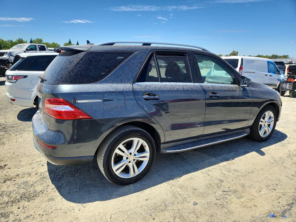 2014 Mercedes-benz M-klasse VIN 4JGDA5HB8EA424637 COPART salvage auction — MINOR DENT/SCRATCHES, Ca - Salvage Certificate, sold $4,700 on 2026-07-02 (photo 3)