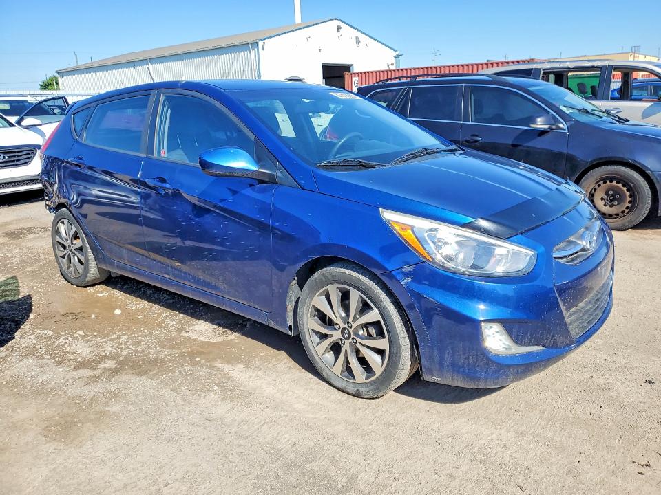 2016 Hyundai Accent VIN KMHCT5AE3GU270365 COPART salvage auction — REAR END, On - Permit Salvage, sold $1,550 on 2026-07-21 (photo 4)
