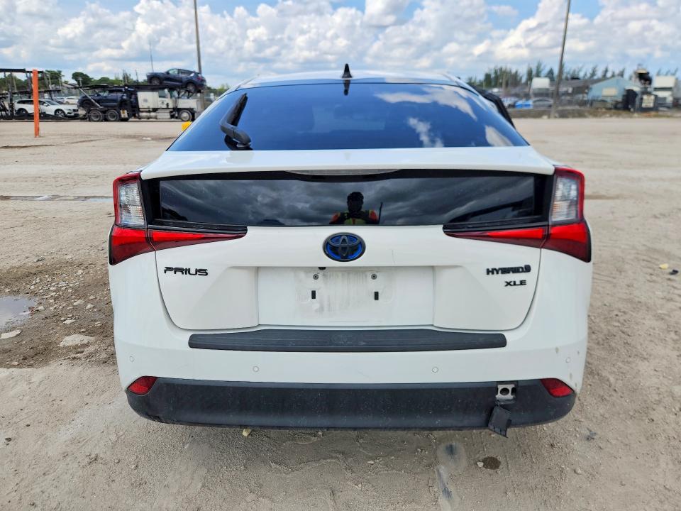 2022 Toyota Prius VIN JTDKAMFU0N3167701 COPART salvage auction — SIDE, FL - CERT OF TITLE SLVG REBUILDABLE, sold $4,950 on 2026-07-30 (photo 6)