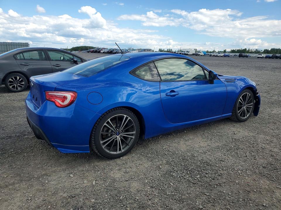 2013 Subaru Brz VIN JF1ZCAC11D1608186 COPART salvage auction — REAR END, On - Permit Salvage, sold $2,500 on 2026-07-02 (photo 3)