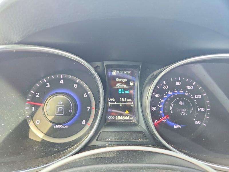 2014 Hyundai Santa fe VIN 5XYZW3LA2EG228871 COPART salvage auction — NORMAL WEAR, Al - Cert Of Title-Rebuilt, sold $3,000 on 2026-07-25 (photo 9)
