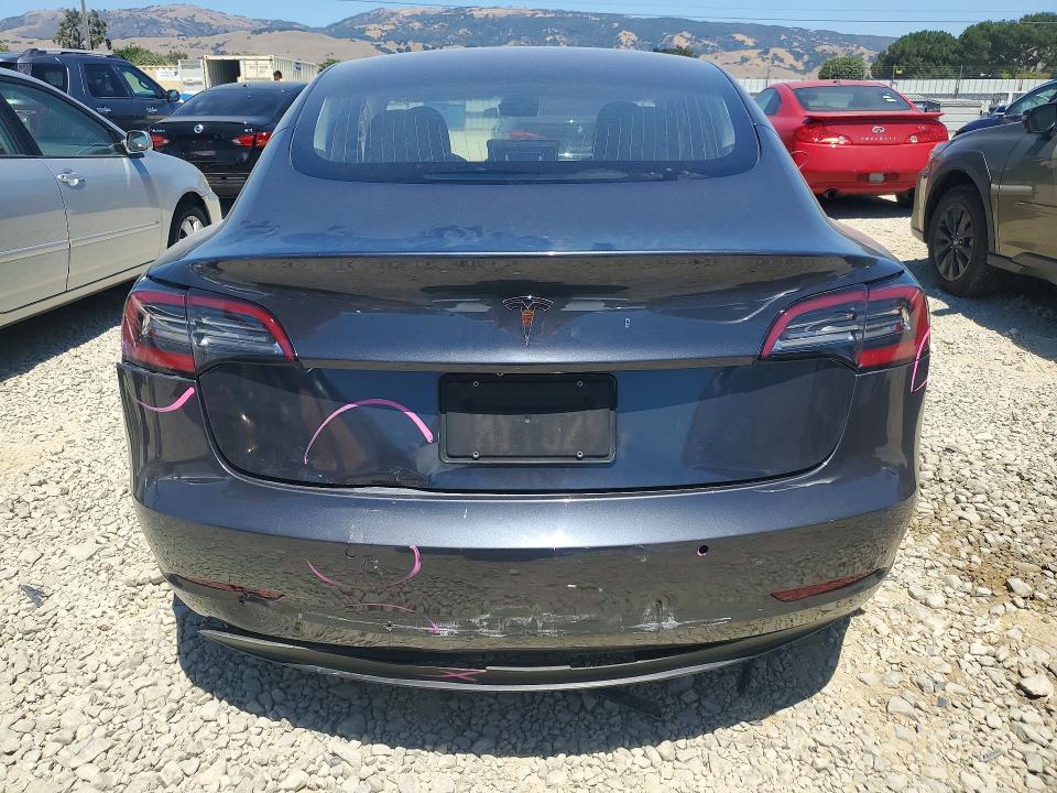 2018 Tesla VIN 5YJ3E1EA6JF033268 COPART salvage auction — REAR END, CA - SALVAGE CERTIFICATE, sold $1,050 on 2026-07-28 (photo 6)
