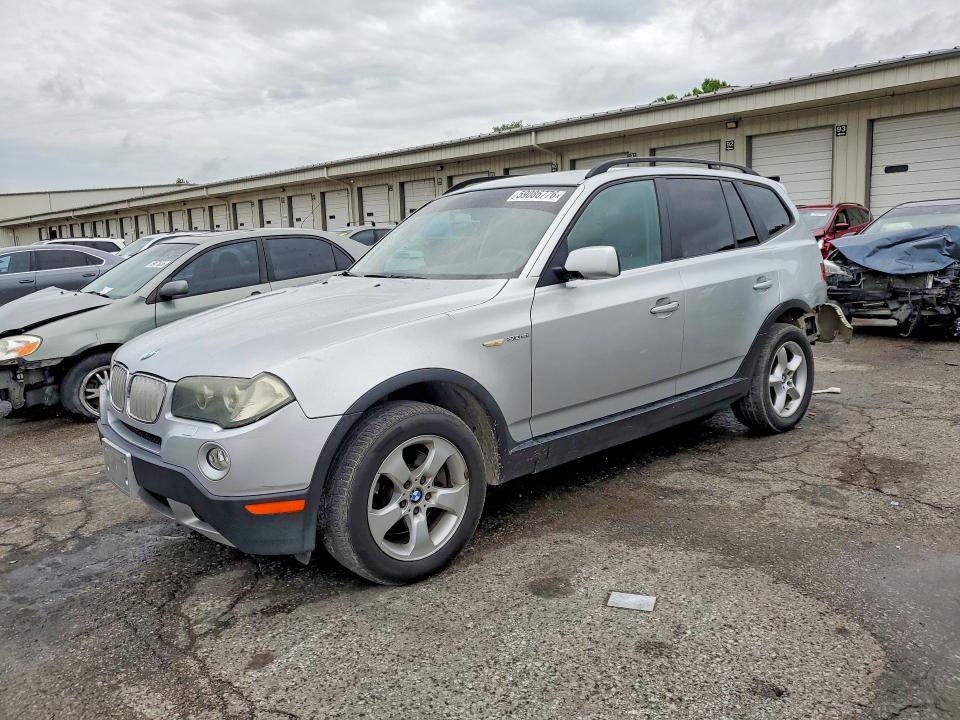 2007 BMW X3 VIN WBXPC93467WF04137 COPART salvage auction — REAR END, Ky - Certificate Of Title, sold $300 on 2026-07-02 (photo 1)