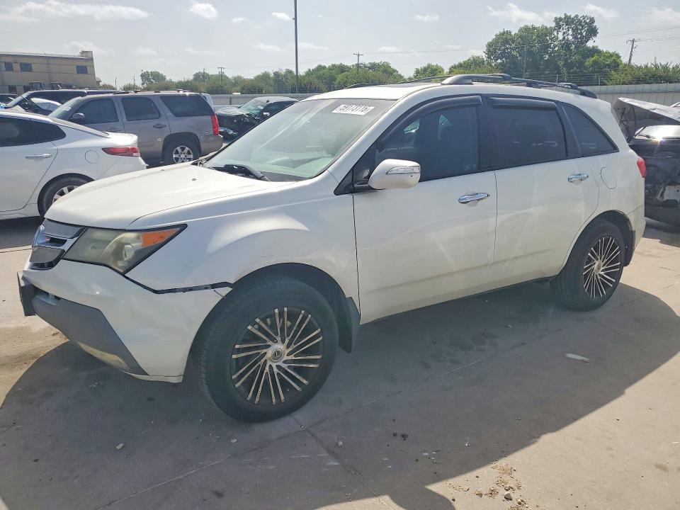 2009 Acura Mdx VIN 2HNYD28659H509967 COPART salvage auction — SIDE, Tx - Salvage Vehicle Title, sold $150 on 2026-07-18 (photo 1)