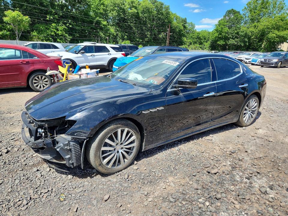2016 Maserati Ghibli VIN ZAM57RTA6G1174987 COPART salvage auction — VANDALISM, Pa - Cert Of Salvage-Theft, sold $60 on 2026-07-29 (photo 1)