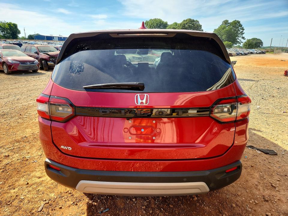 2024 Honda Pilot VIN 5FNYG1H46RB002636 COPART salvage auction — FRONT END, Al - Certificate Of Title (P), sold $22,500 on 2026-07-29 (photo 6)