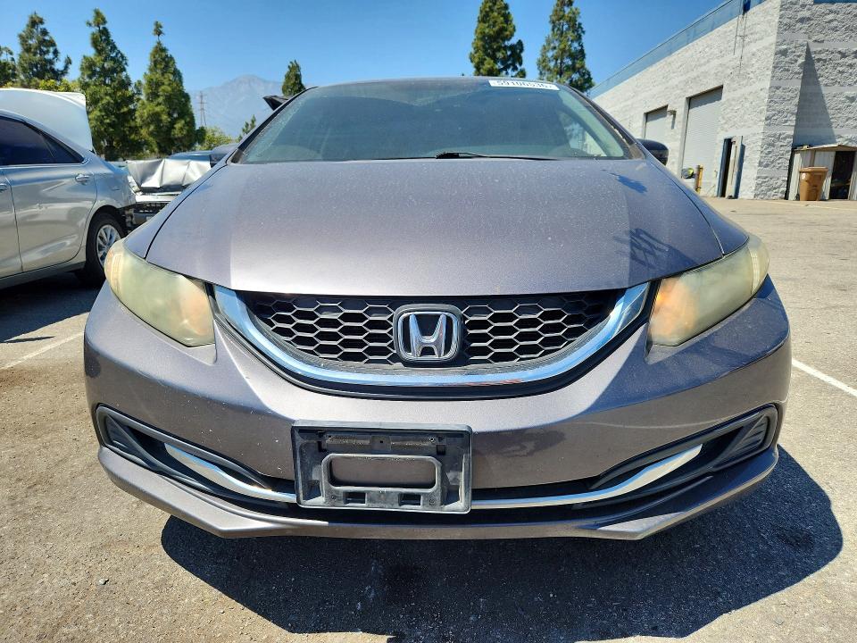 2014 Honda Civic VIN 19XFB2F53EE256604 COPART salvage auction — REAR END, Ca - Salvage Certificate, sold $1,700 on 2026-07-02 (photo 5)