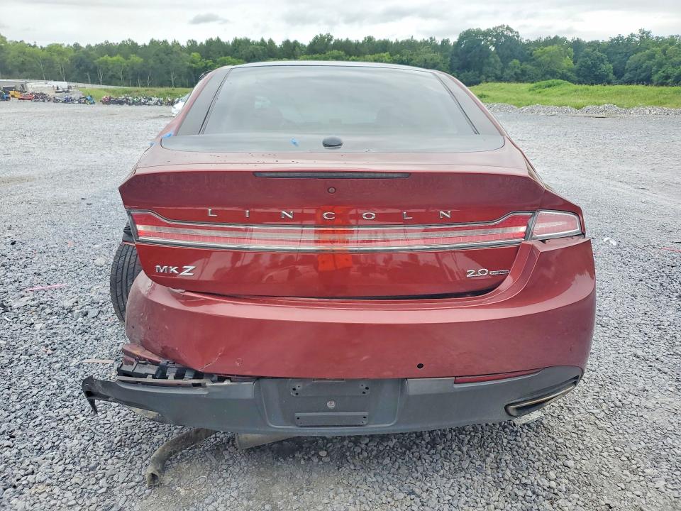 2014 Lincoln Mkz VIN 3LN6L2G9XER828674 COPART salvage auction — ROLLOVER, Ga - Cert Of Title-Salvage, sold $900 on 2026-07-02 (photo 6)