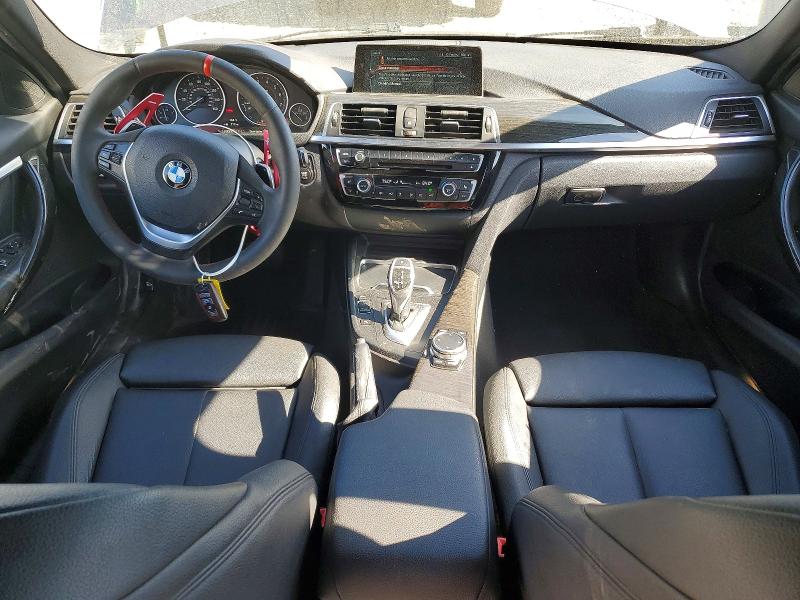 2017 BMW 3er VIN WBA8D9C55HA003725 COPART salvage auction — FRONT END, Nj - Cert Of Title-Salvage, sold $2,900 on 2026-07-17 (photo 8)