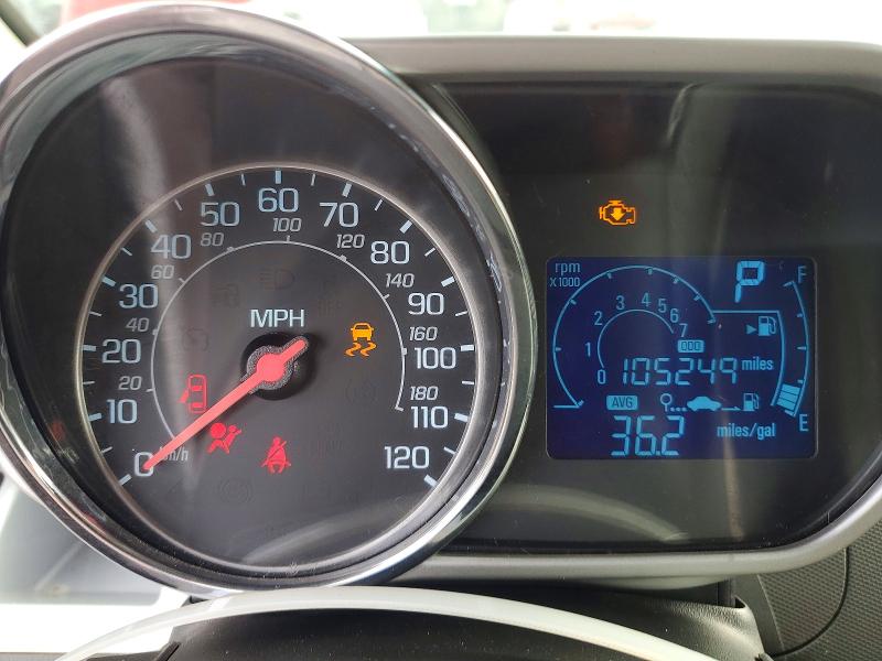 2015 Chevrolet Spark VIN KL8CD6S9XFC751557 COPART salvage auction — MINOR DENT/SCRATCHES, Fl - Cert Of Title Slvg Rebuildable, sold $1,700 on 2026-07-08 (photo 9)
