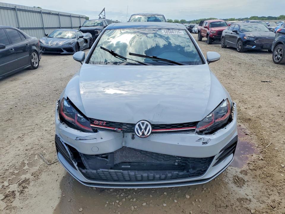 2019 Volkswagen Gti VIN 3VW6T7AU1KM033470 COPART salvage auction — FRONT END, Mo - Salvage Certificate Of Title, sold $4,800 on 2026-08-04 (photo 5)