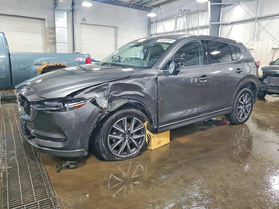 2018 Mazda Cx-5 VIN JM3KFBDMXJ0401824 COPART salvage auction — FRONT END, Mn - Cert Of Title-Salvage, sold $250 on 2026-07-28 (photo 1)