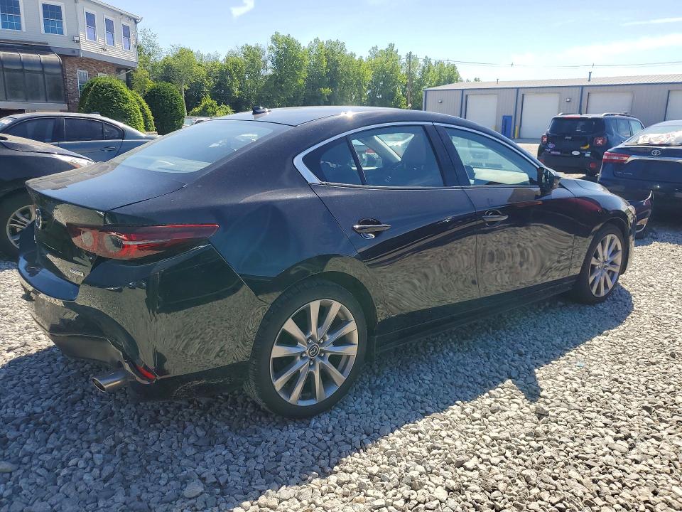 2019 Mazda 3 VIN JM1BPBEM6K1132169 COPART salvage auction — REAR END, MA - CERT OF TITLE-SALVAGE, sold $4,850 on 2026-07-30 (photo 3)