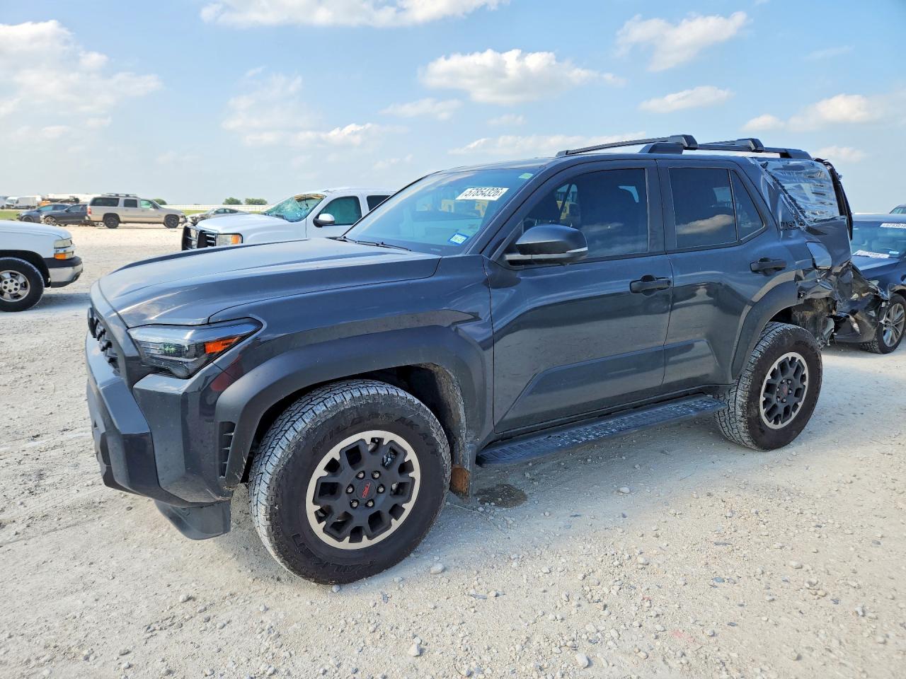 2025 Toyota 4Runner VIN JTEVA5BR2S5029576 COPART salvage auction — Rear End, TX - SALVAGE VEHICLE TITLE, sold $27,500 on 2026-07-09 (photo 1)