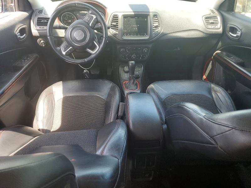 2017 Jeep Compass VIN 3C4NJDDB3HT646251 COPART salvage auction — FRONT END, Ca - Salvage Certificate, sold $2,650 on 2026-07-02 (photo 8)