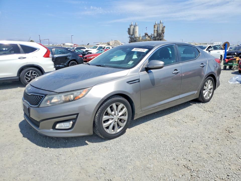 2015 Kia VIN 5XXGM4A7XFG467083 COPART salvage auction — REAR END, Ca - Salvage Certificate, sold $950 on 2026-07-02 (photo 1)