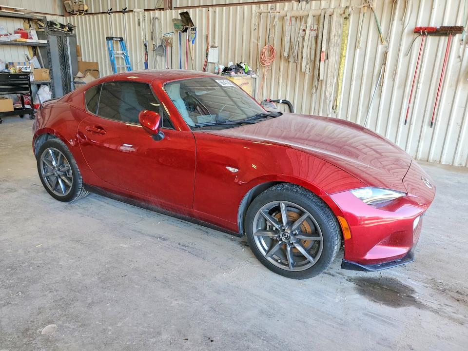 2021 Mazda Mx-5 VIN JM1NDAM74M0454233 COPART salvage auction — WATER/FLOOD, Tx - Salvage Title-Flood Damage, sold $1,100 on 2026-07-24 (photo 4)