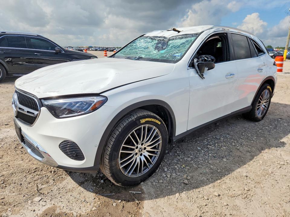 2024 Mercedes-benz VIN W1NKM4GB1RF208922 COPART salvage auction — ROOF, TX - SALVAGE VEHICLE TITLE, sold $9,100 on 2026-07-27 (photo 1)