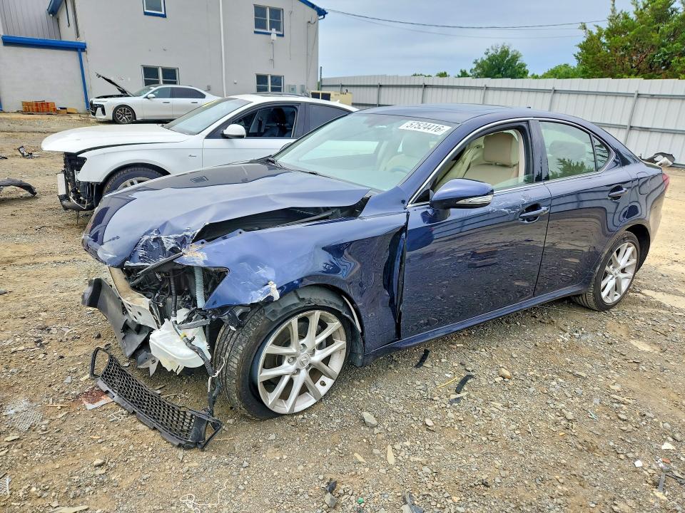 2012 Lexus VIN JTHCF5C26C5060313 COPART salvage auction — FRONT END, Nj - Cert Of Title-Salvage, sold $825 on 2026-07-13 (photo 1)