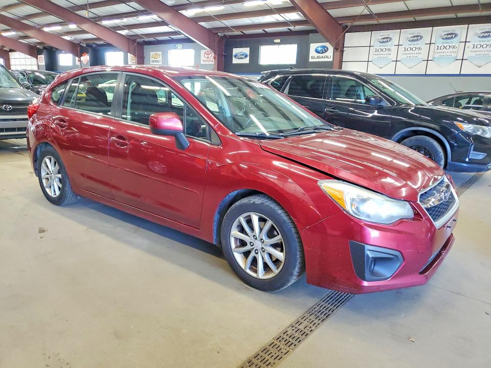 2014 Subaru Impreza VIN JF1GPAC67E8299422 COPART salvage auction — FRONT END, Ct - Cert Of Title-Salvage, sold $450 on 2026-07-09 (photo 4)