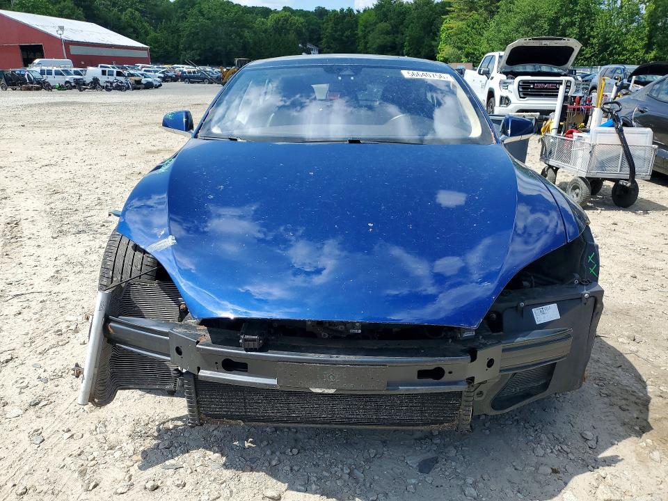 2016 Tesla Model s VIN 5YJSA1E21GF155822 COPART salvage auction — FRONT END, Ma - Cert Of Title-Reconstrctd Coll, sold $4,150 on 2026-07-07 (photo 5)
