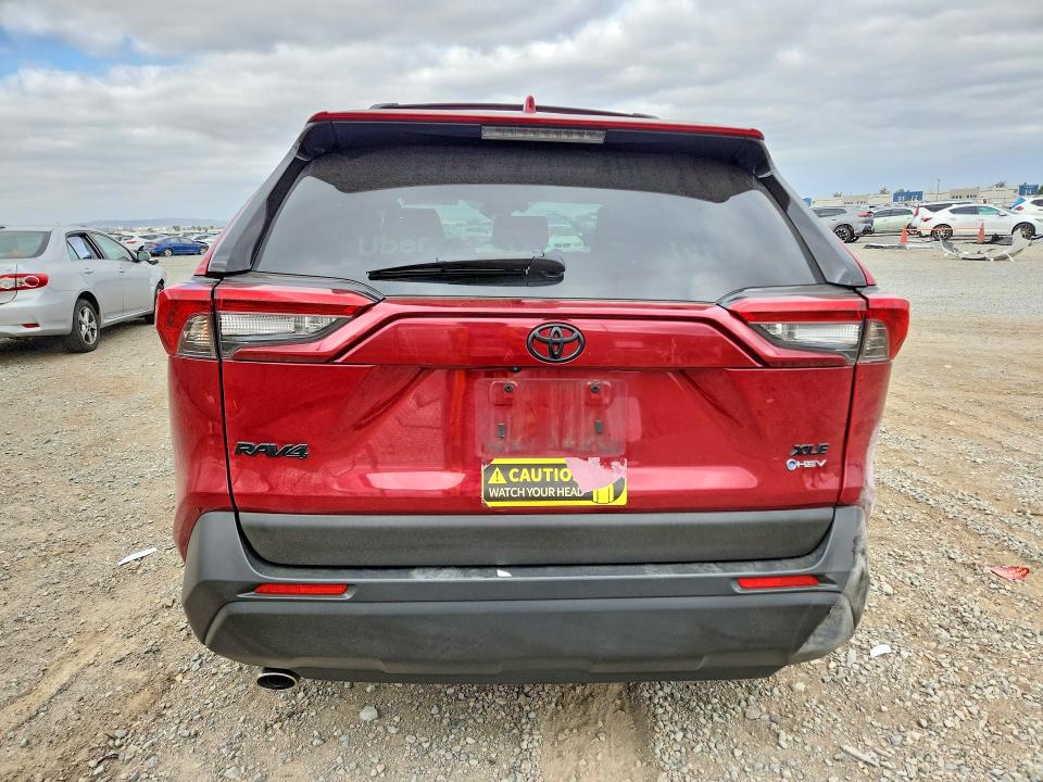 2025 Toyota Rav 4 VIN JTMB6RFV9SD168391 COPART salvage auction — FRONT END, Ca - Salvage Certificate, sold $7,200 on 2026-07-28 (photo 6)