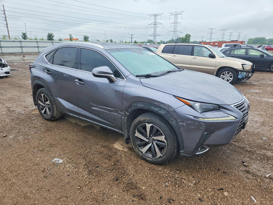 2019 Lexus Nx VIN JTJBARBZ7K2188302 COPART salvage auction — SIDE, Il - Salvage Certificate, sold $4,200 on 2026-07-28 (photo 4)