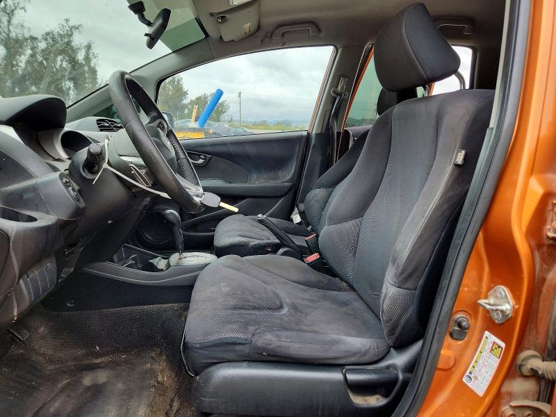 2010 Honda Fit VIN JHMGE8H46AS021560 COPART salvage auction — FRONT END, CA - SALVAGE CERTIFICATE, sold $300 on 2026-07-28 (photo 7)