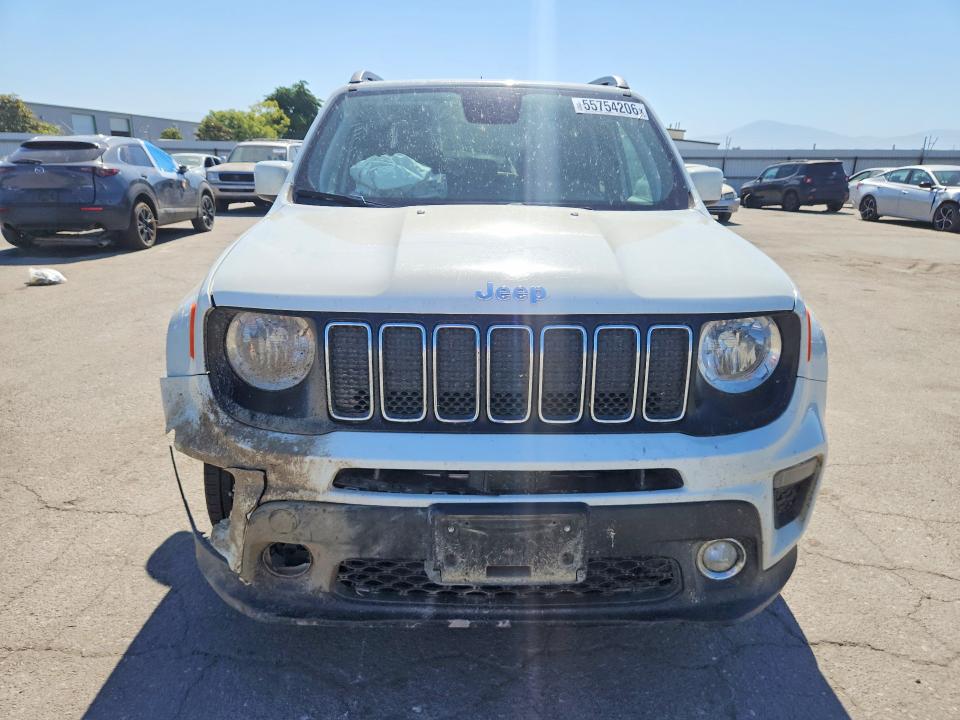 2019 Jeep Renegade VIN ZACNJABB8KPK46649 COPART salvage auction — FRONT END, Ca - Salvage Certificate, sold $1,450 on 2026-07-31 (photo 5)