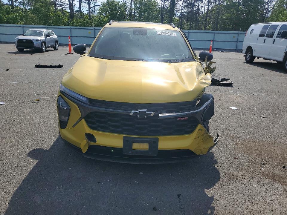 2024 Chevrolet Trax VIN KL77LJE24RC033288 COPART salvage auction — FRONT END, Ny - Mv-907A Salvage Certificate, sold $3,550 on 2026-07-20 (photo 5)