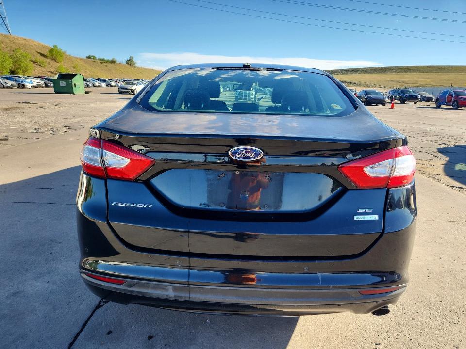 2016 Ford Fusion VIN 3FA6P0HD0GR155886 COPART salvage auction — HAIL, Co - Certificate Of Title, sold $275 on 2026-07-22 (photo 6)