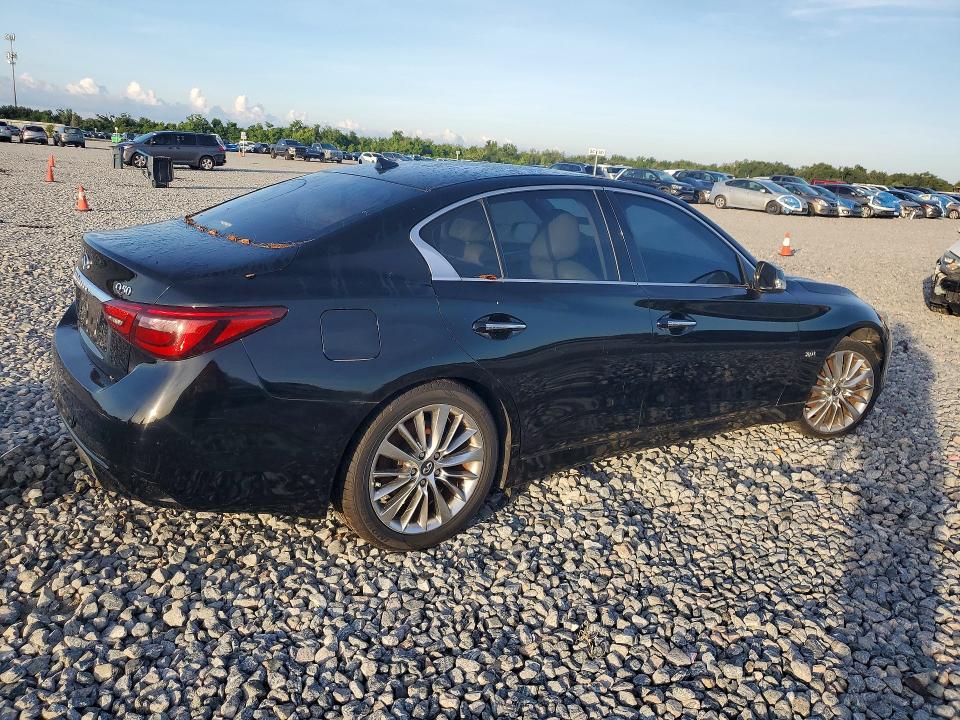 2018 Infiniti Q50 VIN JN1EV7AP6JM363119 COPART salvage auction — MINOR DENT/SCRATCHES, Fl - Cert Of Title W/Slvg History (P), sold $1,250 on 2026-07-02 (photo 3)