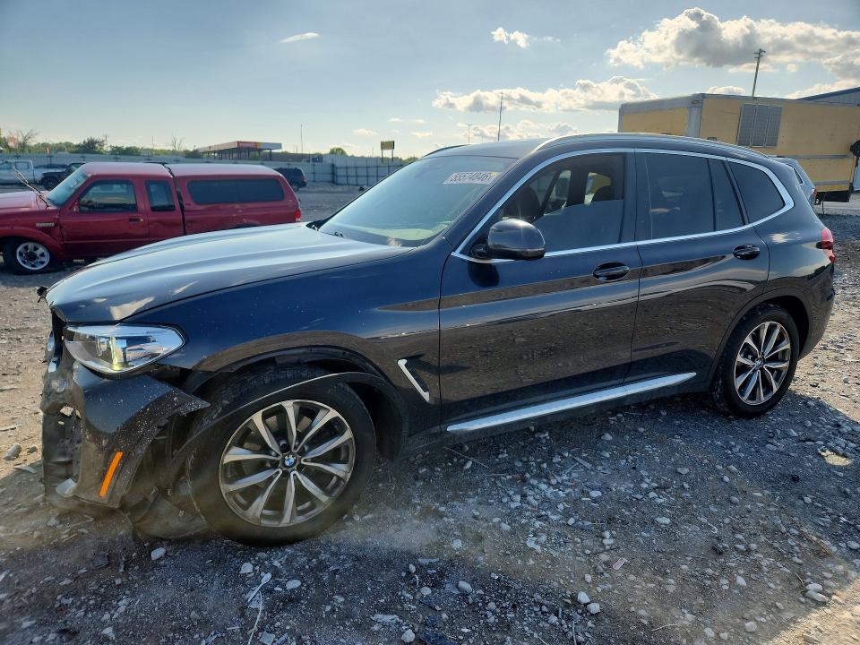 2019 BMW VIN 5UXTR9C53KLE17839 COPART salvage auction — FRONT END, Il - Salvage Certificate, sold $6,900 on 2026-07-27 (photo 1)