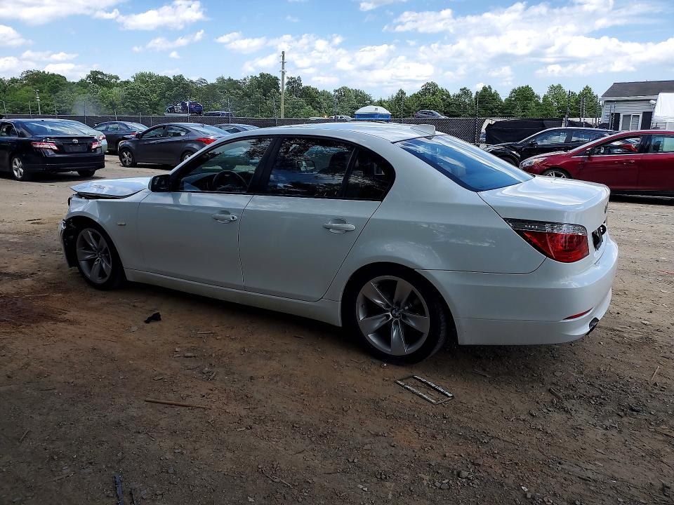 2010 BMW 5 series VIN WBANU5C55AC125071 COPART salvage auction — FRONT END, Md - Cert Of Salvage > 75% Damage, sold $375 on 2026-07-07 (photo 2)