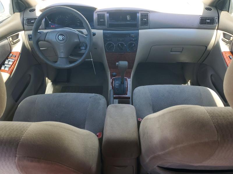 2005 Toyota Corolla VIN 1NXBR32E75Z498301 COPART salvage auction — VANDALISM, CA - SALVAGE CERTIFICATE, sold $1,200 on 2026-07-02 (photo 8)