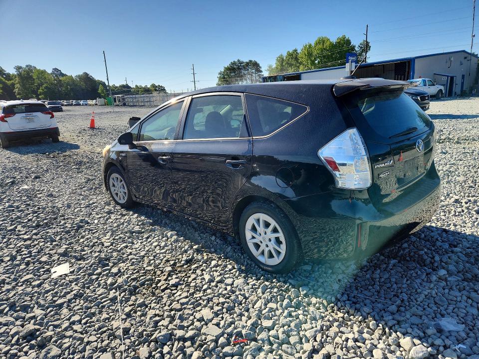 2013 Toyota Prius VIN JTDZN3EU9D3201597 COPART salvage auction — MECHANICAL, Nc - Salvage Certificate Of Title, sold $1,250 on 2026-07-15 (photo 2)