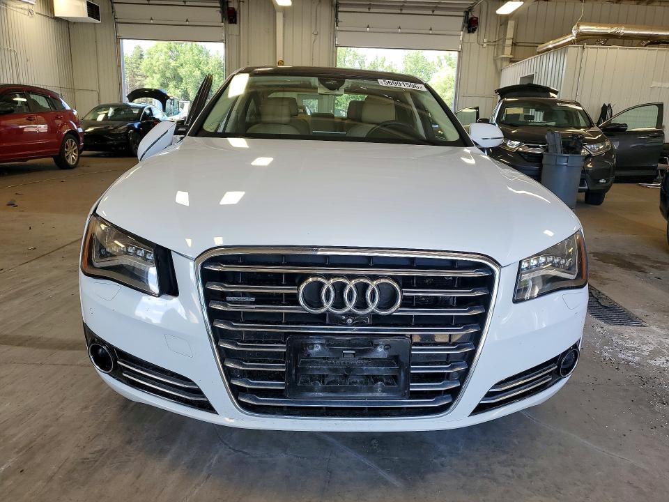 2014 Audi A8 VIN WAURGAFDXEN005782 COPART salvage auction — SIDE, Mn - Certificate Of Title, sold $1,750 on 2026-07-07 (photo 5)