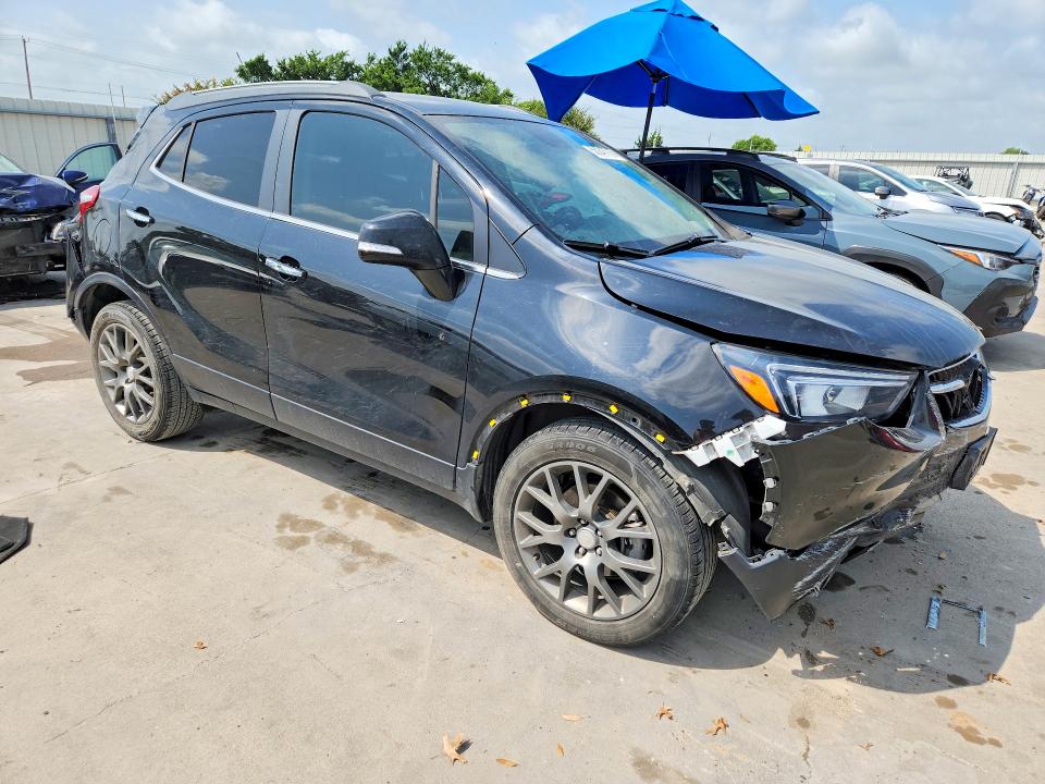 2019 Buick Encore VIN KL4CJ1SB0KB847035 COPART salvage auction — REAR END, TX - SALVAGE VEHICLE TITLE (P), sold $825 on 2026-07-16 (photo 4)