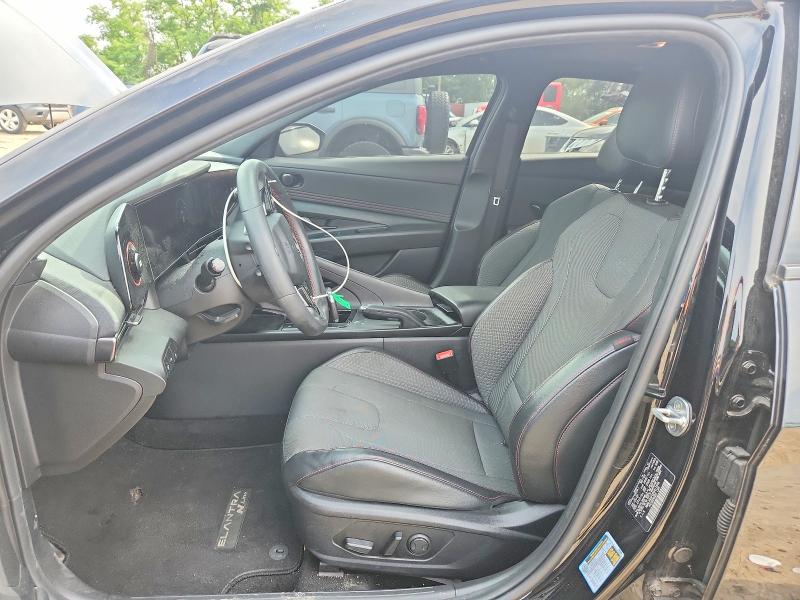 2023 Hyundai Elantra VIN KMHLR4AF0PU411846 COPART salvage auction — REAR END, MD - CERTIFICATE OF TITLE (P), sold $3,650 on 2026-07-31 (photo 7)