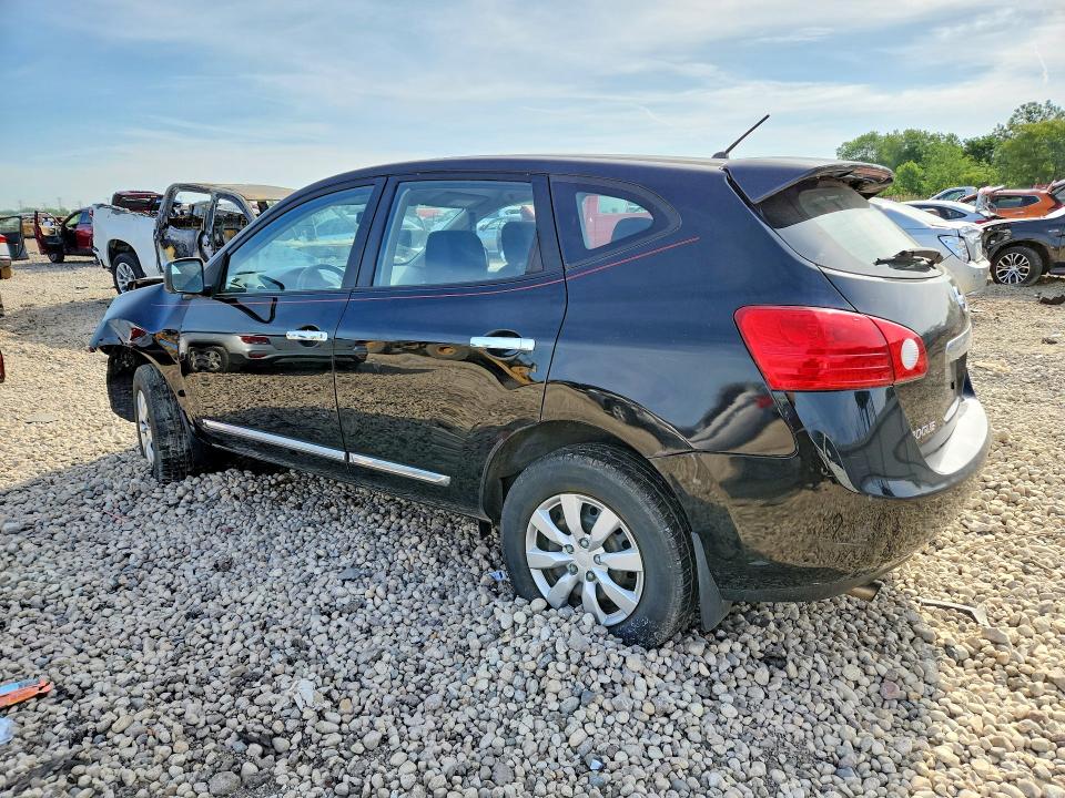 2012 Nissan Rogue VIN JN8AS5MVXCW714032 COPART salvage auction — FRONT END, Il - Salvage Certificate, sold $375 on 2026-07-10 (photo 2)