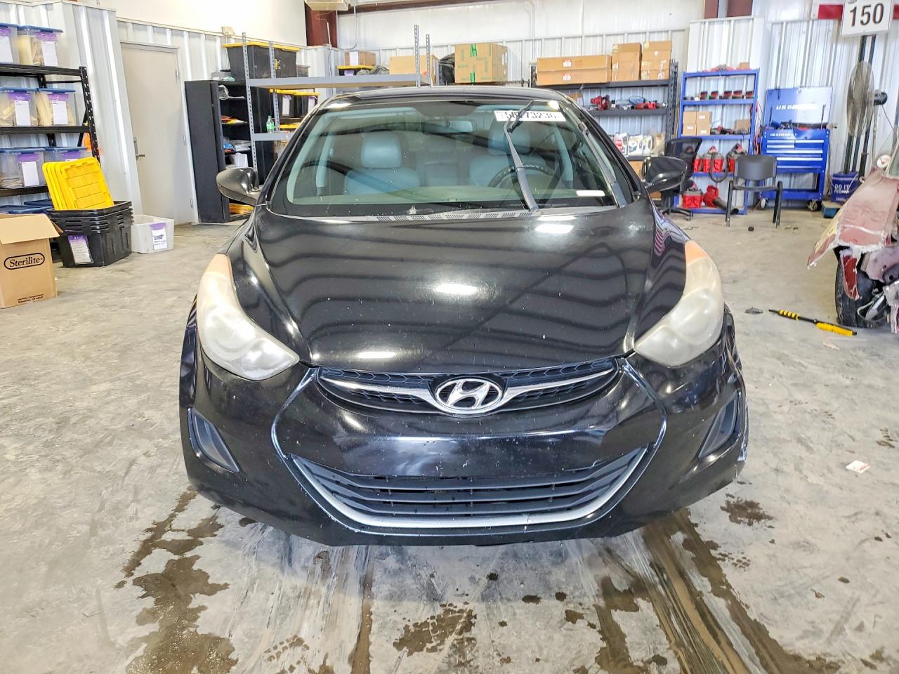 2011 Hyundai Elantra VIN KMHDH4AEXBU143833 COPART salvage auction — Front End, KY - CERT OF TITLE-SALVAGE, sold $375 on 2026-07-02 (photo 5)